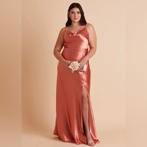 BIRDY GREY NWT LISA DRESS TERRACOTTA